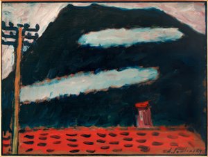 2つの白い雲 作： Alexej von Jawlensky