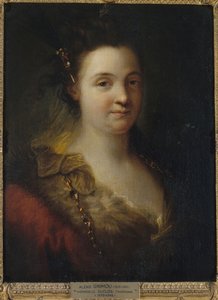 マドモアゼル・デュクロ 1700年頃 油彩・カンヴァス
