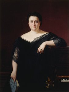 オペラ歌手マリエッタ・アルボーニの肖像 1826-1894, 1870. 作： Alexis Joseph Perignon