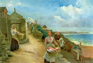 「洗濯の日」、1905 年。 作： Alf Cooke