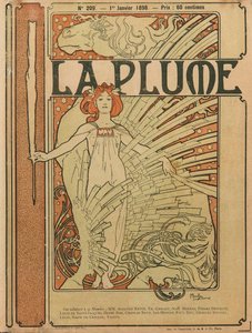 La Plume No 209、1898年の表紙。