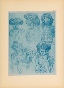 装飾文書、1902年。 作： Alfons Marie Mucha