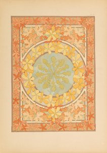 装飾文書、1902年。 作： Alfons Marie Mucha