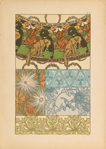 装飾文書、1902年。 作： Alfons Marie Mucha