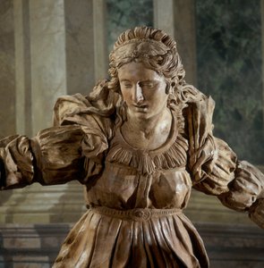 マグダラのマリア（「キリストの嘆き」の細部、福者アルドロヴァンディ礼拝堂）（テラコッタ製