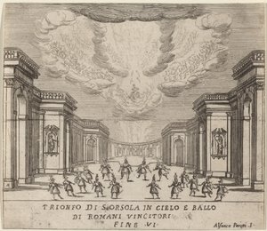 天国での聖ウルスラの勝利とローマの征服者 作： Alfonso Parigi II