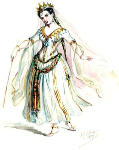 Halévy - La magicienne - 衣装モデル：アルフレッド・アルベール - 10.