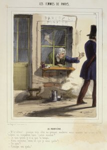 レファムドゥパリ出身のコンシェルジュ、1841-42 作： Alfred Andre Geniole