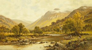 カンバーランド、ボローデール、1896年 作： Alfred Augustus Glendening