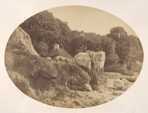 ババクーム、ビーチから、1857年。 作： Alfred Batson