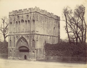 ゲートウェイ - ベリー セント エドモンズ、1858 年。 作： Alfred Capel Cure