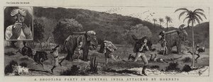 ホーネッツに襲われた中央インドの射撃隊 作： Alfred Chantrey Corbould