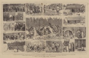 ホップピッカーとの旅 作： Alfred Chantrey Corbould