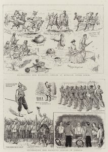 女王陛下のジュビリーを称えて 作： Alfred Chantrey Corbould