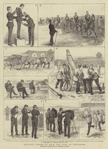 コンノート公爵HRHの軍歴 作： Alfred Chantrey Corbould