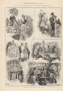 アンティーク衣装と古代ロンドンのスケッチ 作： Alfred Chantrey Corbould
