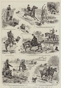 2匹の暴走馬の冒険とそれから何が生まれたのか 作： Alfred Chantrey Corbould