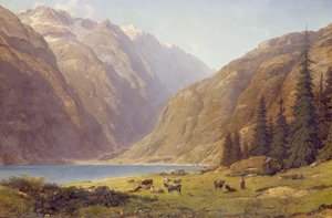 不明な画像 作： Alfred Chavannes