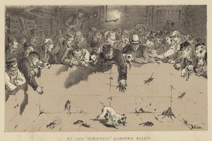 ターンスピットで、Quakers Alley 作： Alfred Concanen