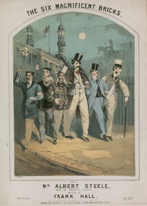フランクホールによって書かれたアルバートスティールによって歌われた六つの壮大なレンガの楽譜 作： Alfred Concanen