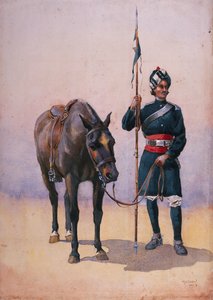 1911年に発行されたGF MacMunn少佐による「インドの軍隊」の図解