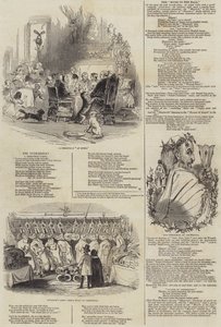 クリスマスシーン 作： Alfred Crowquill