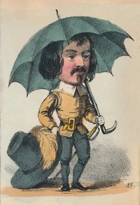 クロムウェル、1856 作： Alfred Crowquill