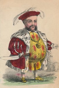 ヘンリー8世、1856年 作： Alfred Crowquill