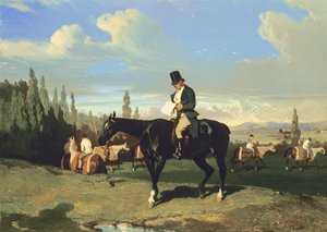 The Trainer（油彩・キャンバス 作： Alfred Dedreux