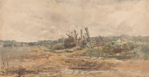 川の風景 作： Alfred Downing Fripp