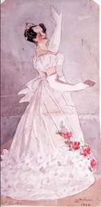 アンジェリカカタラニ（1780〜1845年）、イルファナティコ、1824年（トイレ） 作： Alfred Edward Chalon