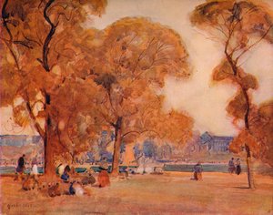 インザパーク、c1864-1906、1906。 作： Alfred East
