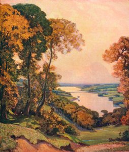リビングトンウォーター、1910年 作： Alfred East