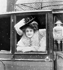 ビリーバーク1885-1970、アメリカの女優、1908-1909。