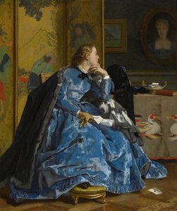 公爵夫人 作： Alfred Emile Stevens