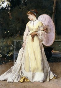 国で 作： Alfred Emile Stevens