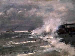 ルアーブル 作： Alfred Emile Stevens