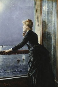 天の川;天の川、1885年 作： Alfred Emile Stevens
