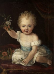 第3主卿、2歳、1837年頃 作： Alfred Emile Stevens