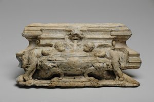 サムウィルソンチムニーピースの9つのマケットの1つ、c.1908-14 作： Alfred Gilbert