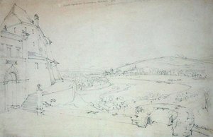 1827年、クラクフ 作： Alfred Gomersal Vickers