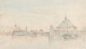 Porto, Hamburgo do Elba 作： Alfred Gomersal Vickers