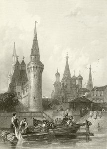 ヴァシリブラジェンノイ教会 作： Alfred Gomersal Vickers