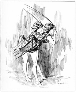 "女性の精神 "のイラスト 作： Alfred Grevin