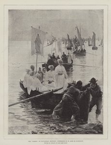 コンカルノー、ブルターニュ、聖アンドフエナンの姉妹組織での恩赦 作： Alfred Guillou