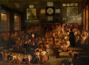 アン ストリート スクール、バーミンガム、1855 年。