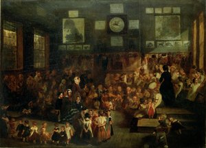 アンストリートスクール、バーミンガム、1855 作： Alfred H. Green