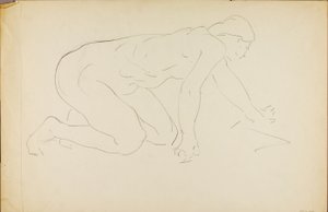 ハイハイ・ヌード 作： Alfred H. Maurer