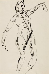 スタンディング・ヌード 作： Alfred H. Maurer