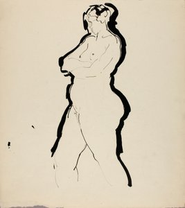 スタンディング・ヌード 作： Alfred H. Maurer